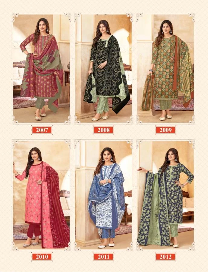 Balaji Trendy Cotton Vol-2 - Dress Material